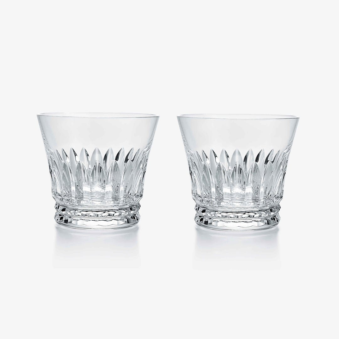 Tiara Tumbler #3 Set of 2 Elegant Crystal Drinkware