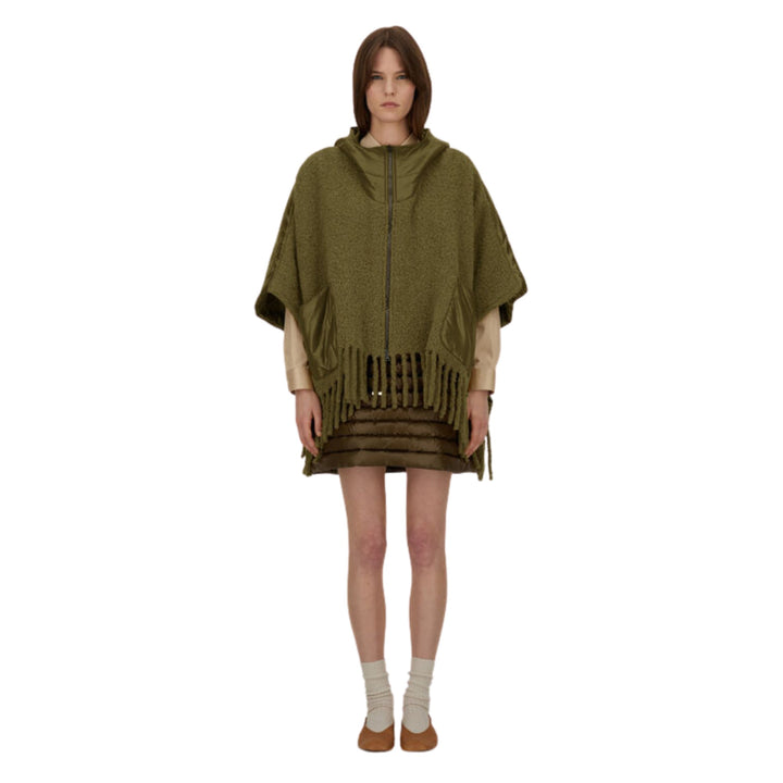 Boucle Alpaca Wool Poncho