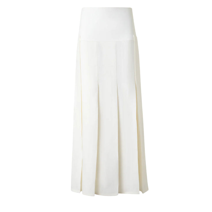 Pleated Midi Skirt