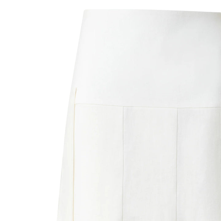 Pleated Midi Skirt