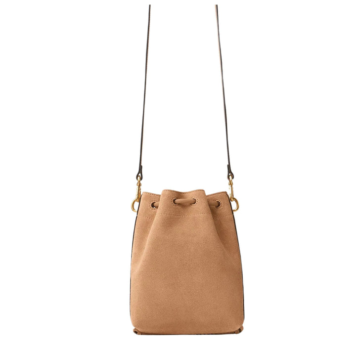 Bon Bon Bucket N/S MN - SUE - Coffee/Gold