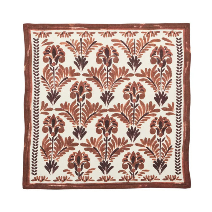 Botanica Napkin - Ivory/Brown