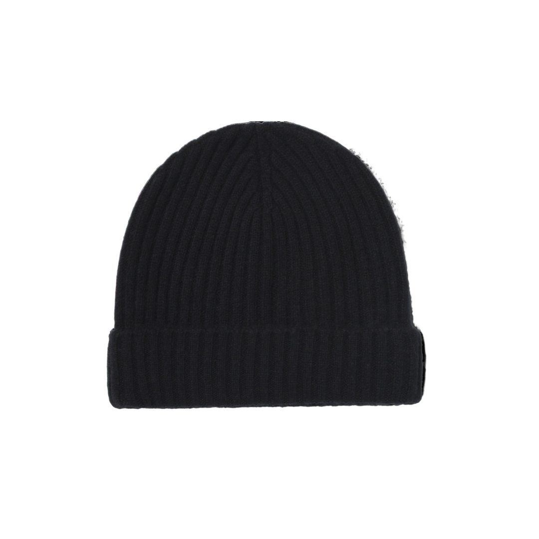 Cashmere Beanie, Black