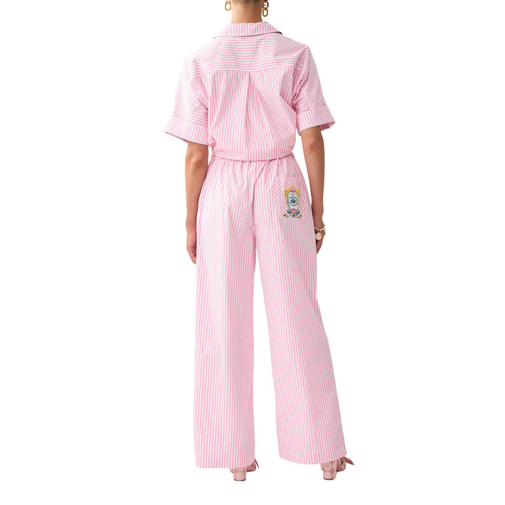 Button Front Lounge Pant