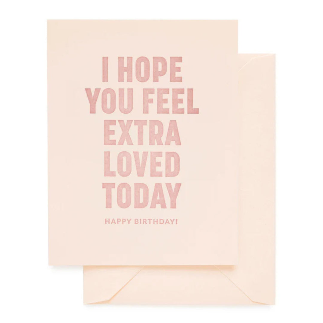 Extra Loved Card