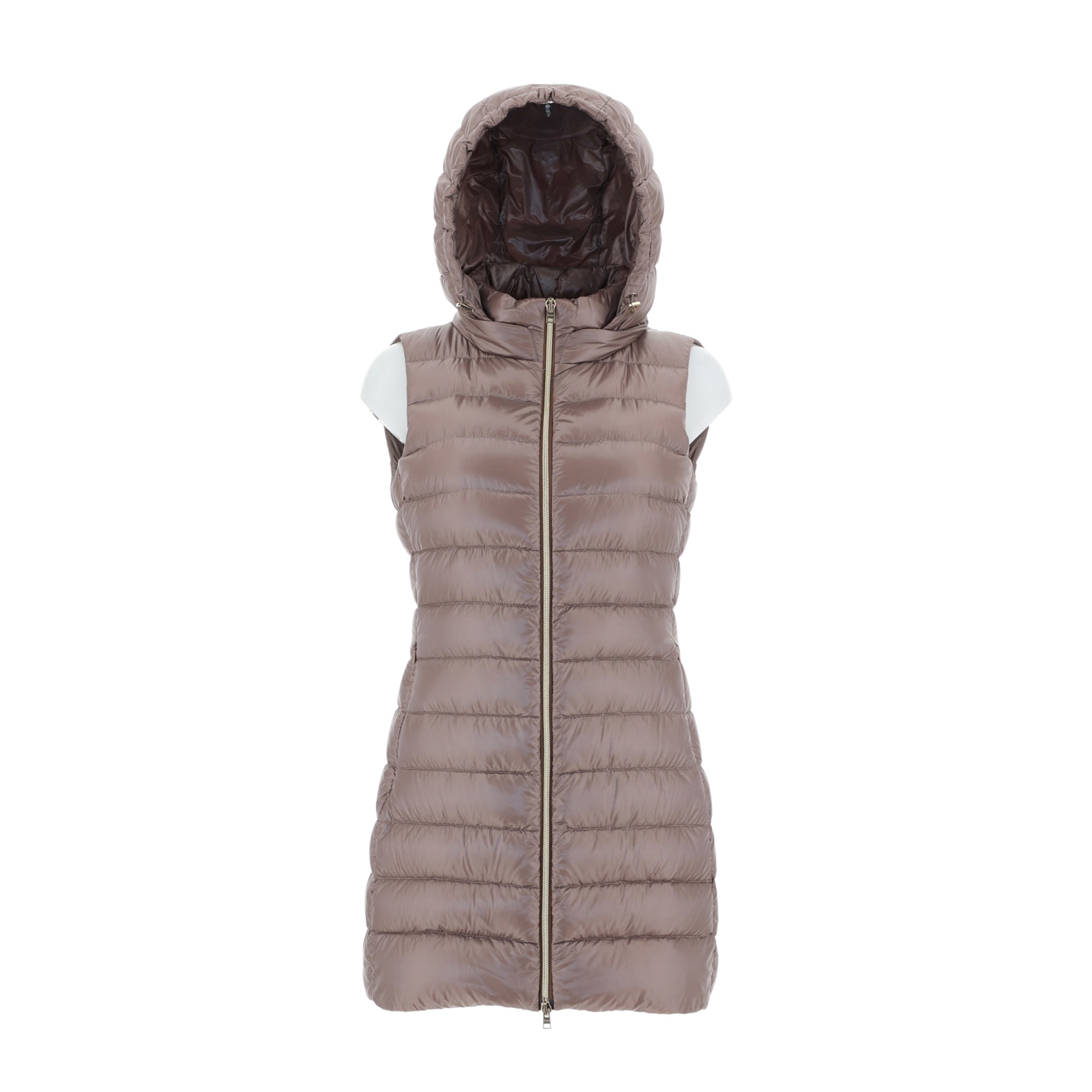 Serena Blue Linen Vest
