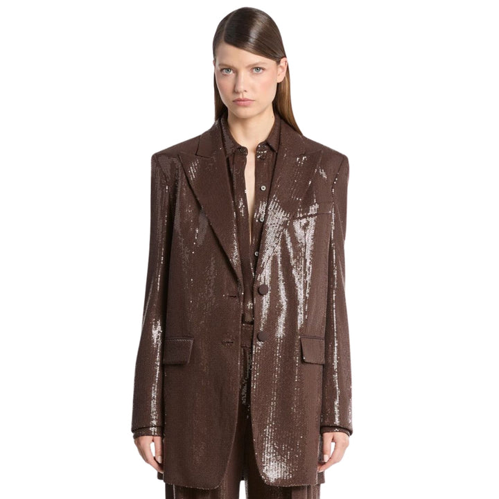 Sequin Boyfriend Blazer