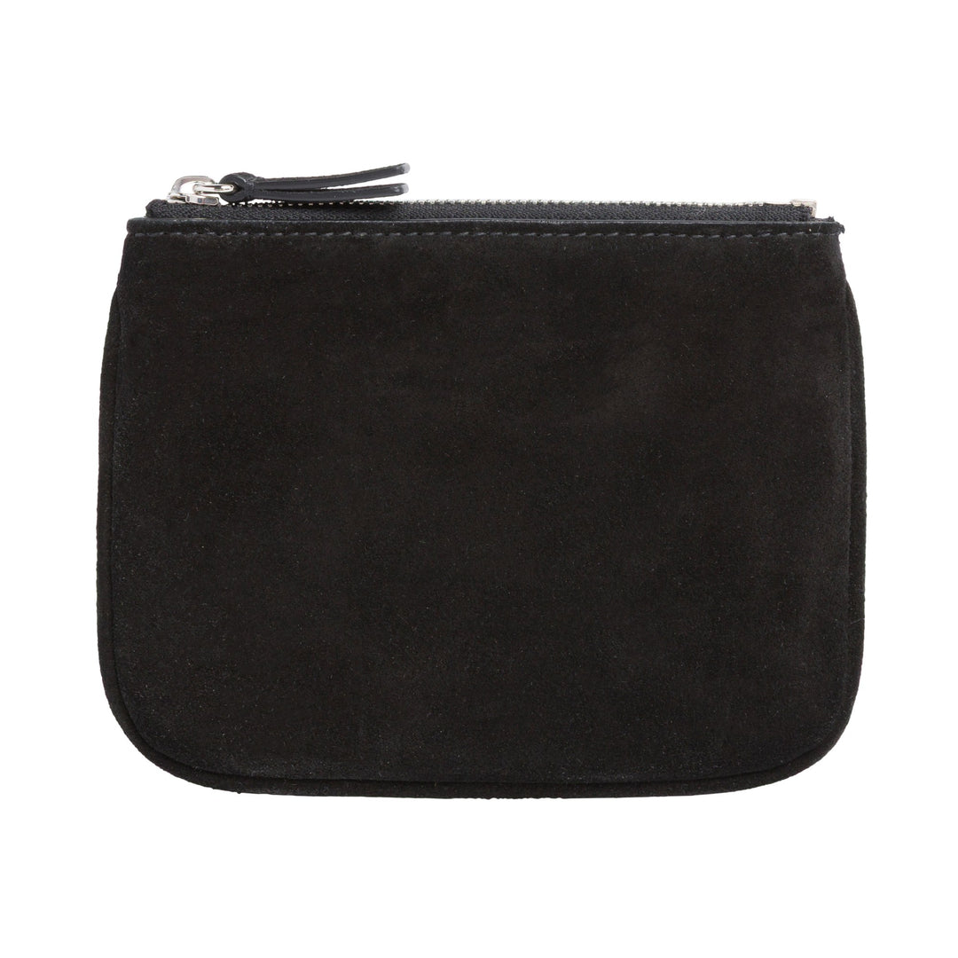 Suede Pouch, Chocolate
