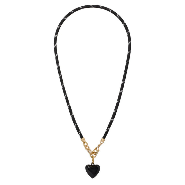 The Happy Cord Charm Necklace