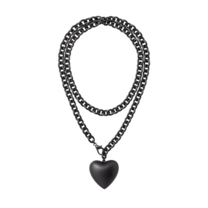 The Puffy Heart Long Necklace