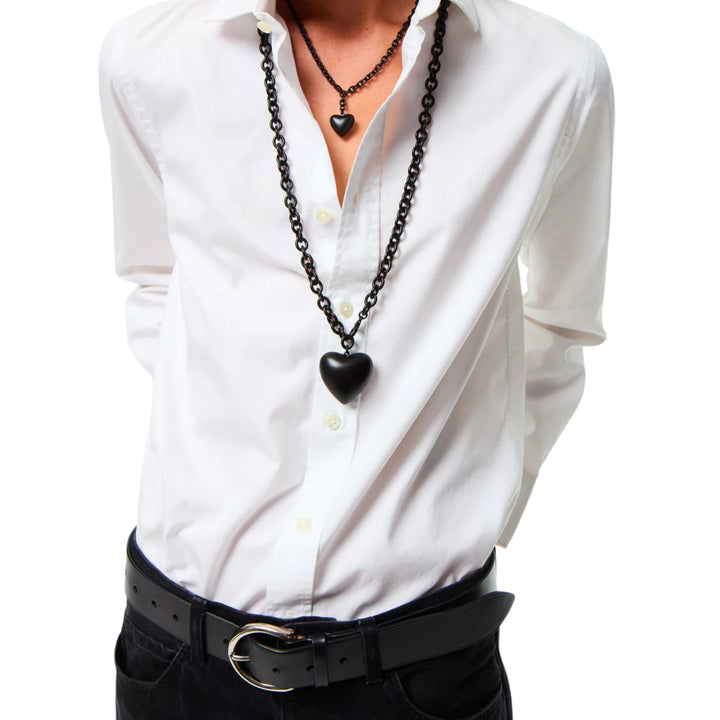 The Puffy Heart Long Necklace