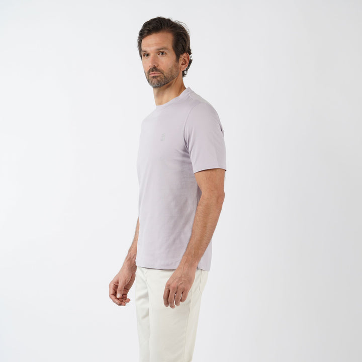 Crew Neck T-Shirt - Lavender
