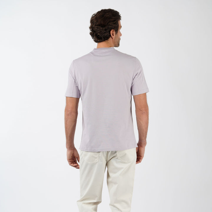 Crew Neck T-Shirt - Lavender