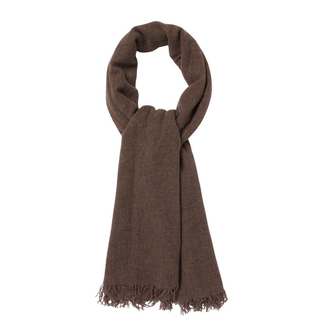 Cashmere Shawl, Brown Heather