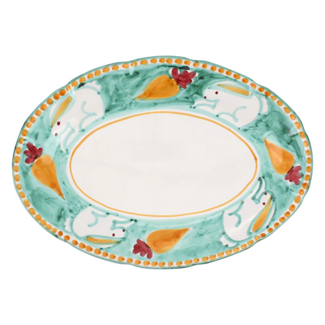 Campagna Coniglio Oval Platter