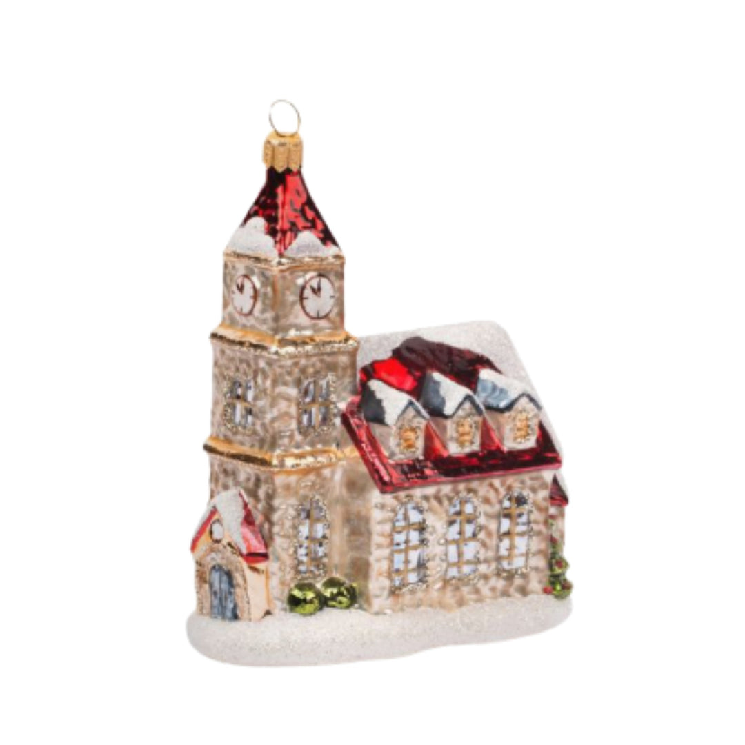 Upon This Rock I Will Build My Church Ornament