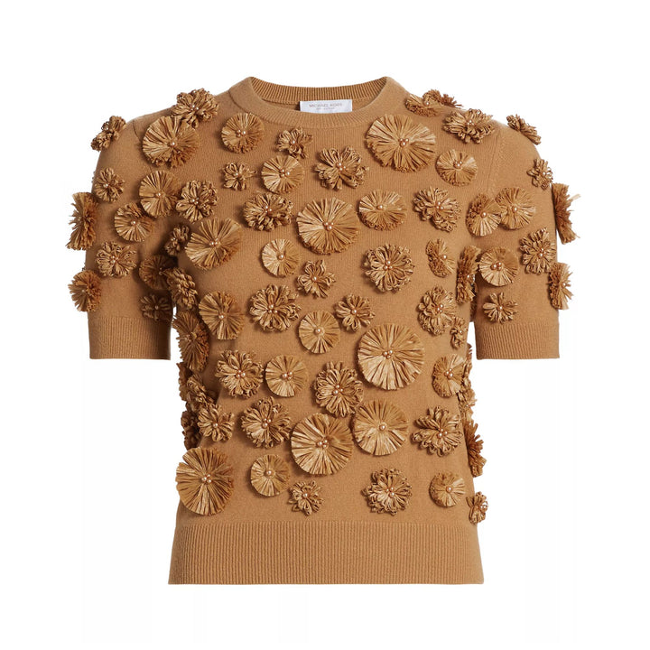 Floral Embroidered Shell