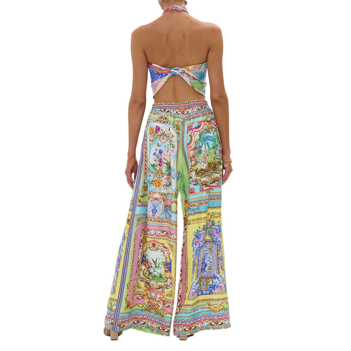 Wide Leg Trouser w/Front Pockets