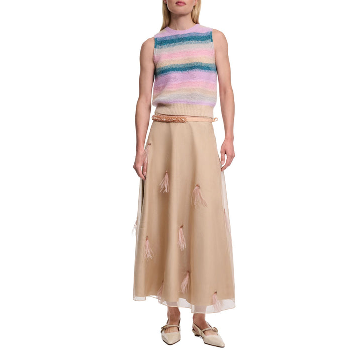 Sheer Volumes Skirt