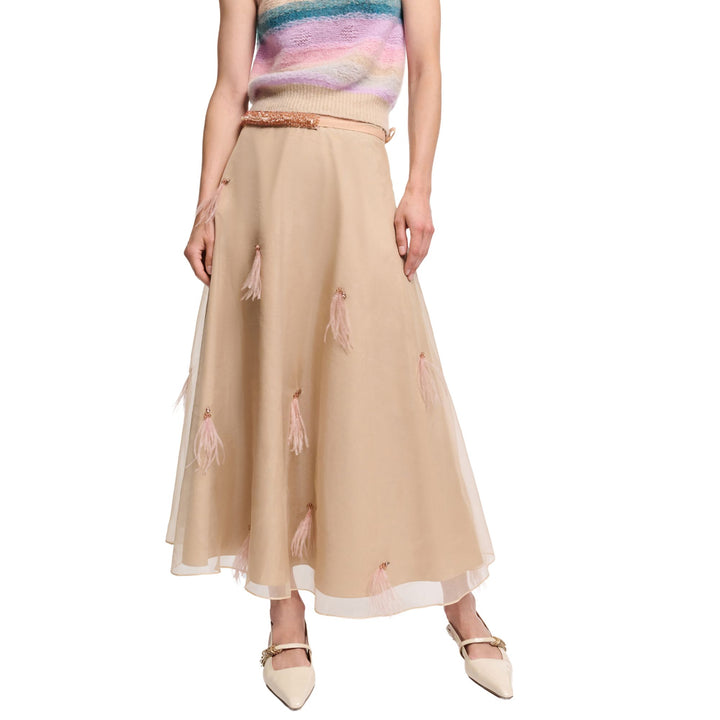 Sheer Volumes Skirt