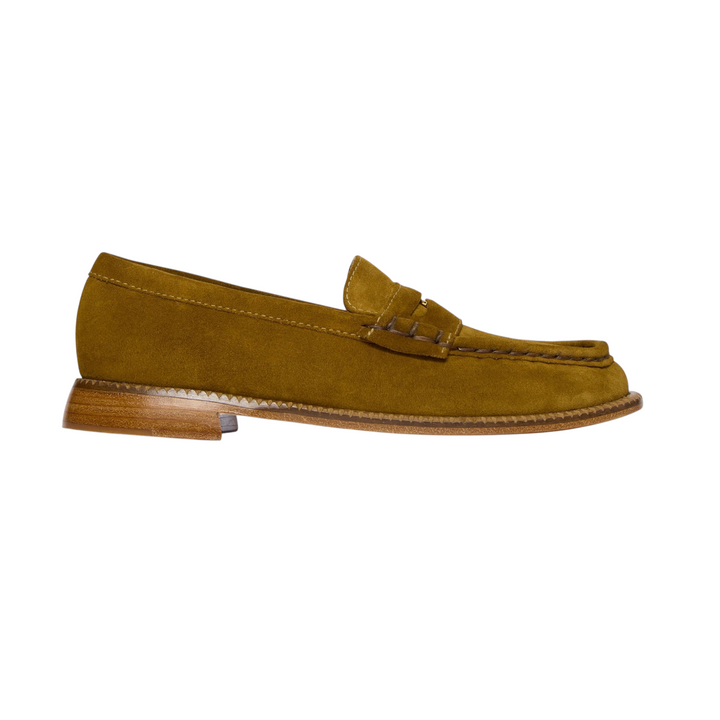 Elba Loafer in Bog Suede