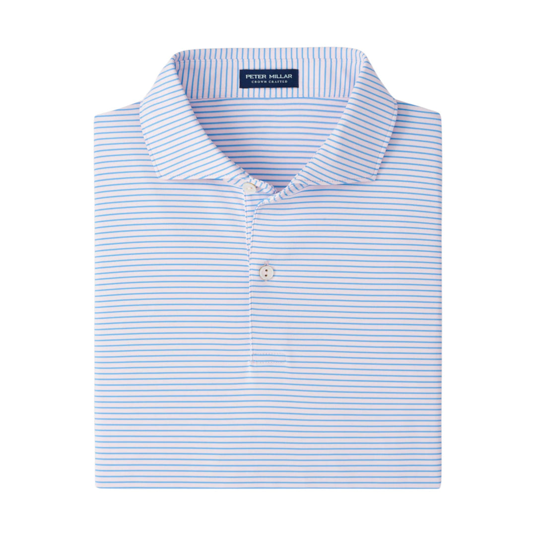 Ballad Performance Jersey Polo in Misty Rose
