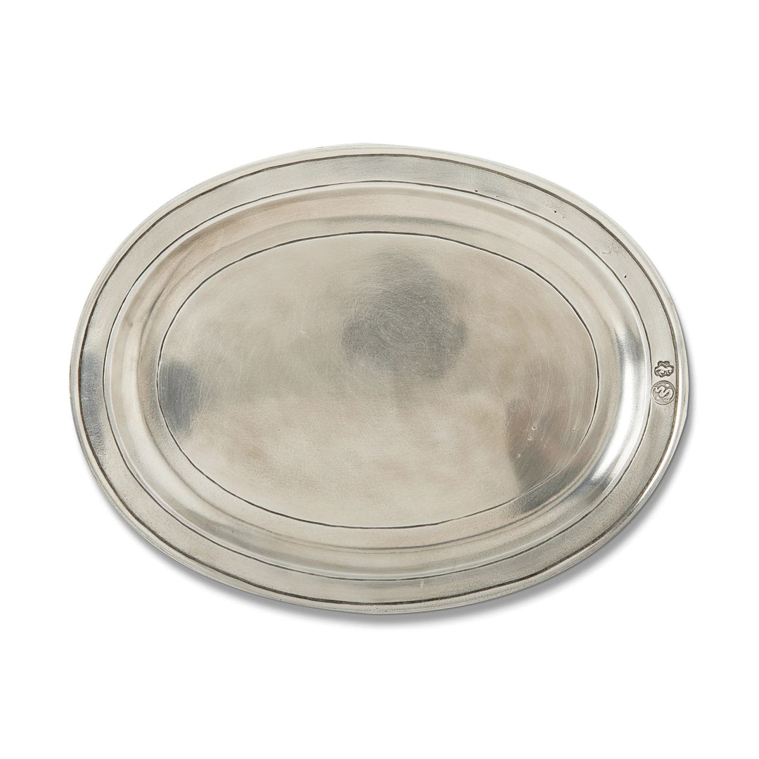 Oval Incised Tray Small