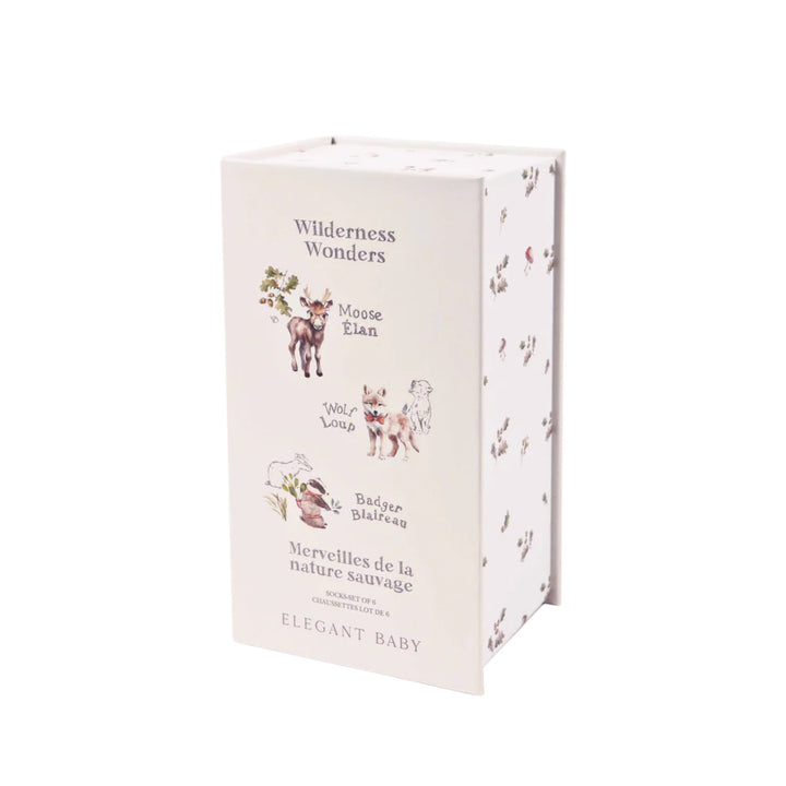 0-12M Woodland Explorer Socks - 6 Pack