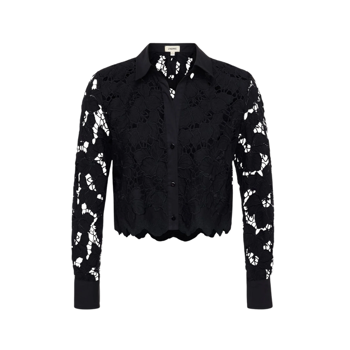 Seychelle Cropped Buttondown
