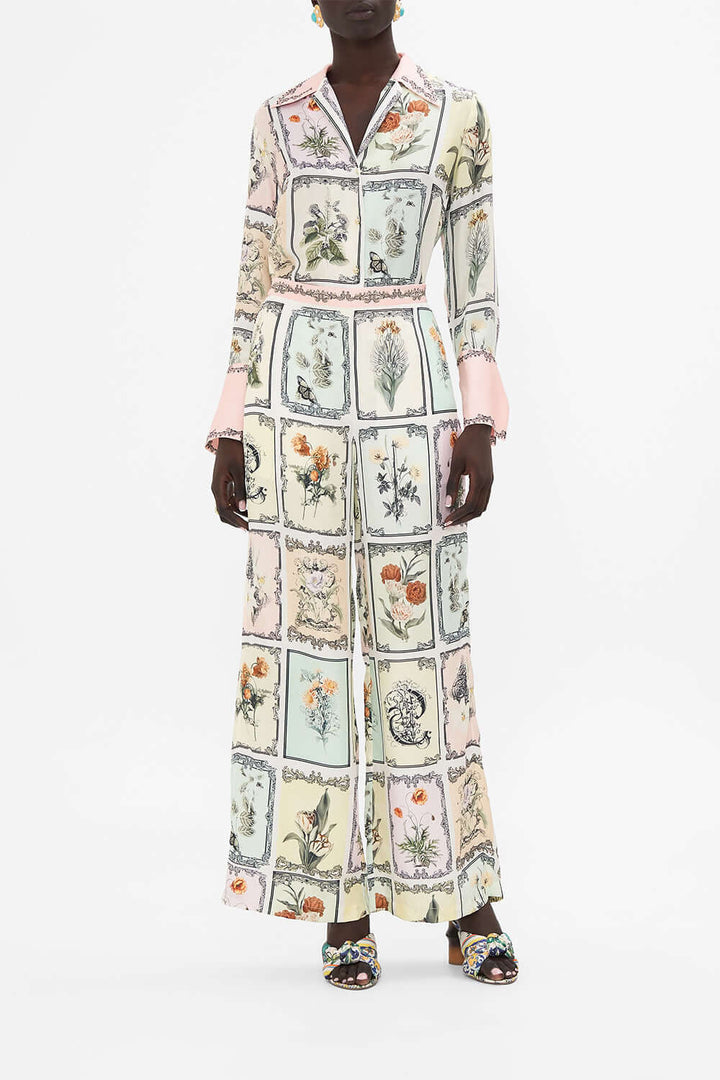 Minimal Wide Leg Pant
