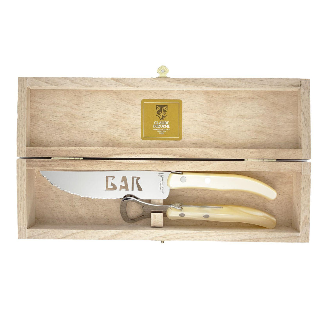 2 Piece Bar Set in Natural