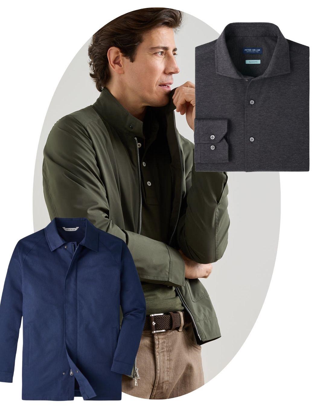 4. layer up with peter millar
