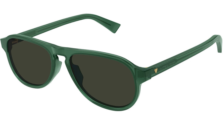 Green Aviator Sunglasses