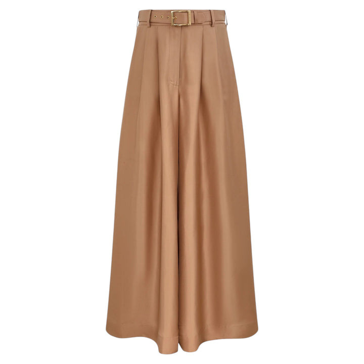 Wide Leg Pant in Biscuit