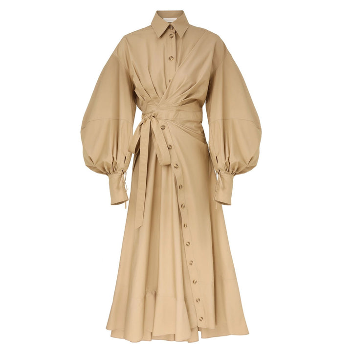 Rebellion Poplin Midi Dress