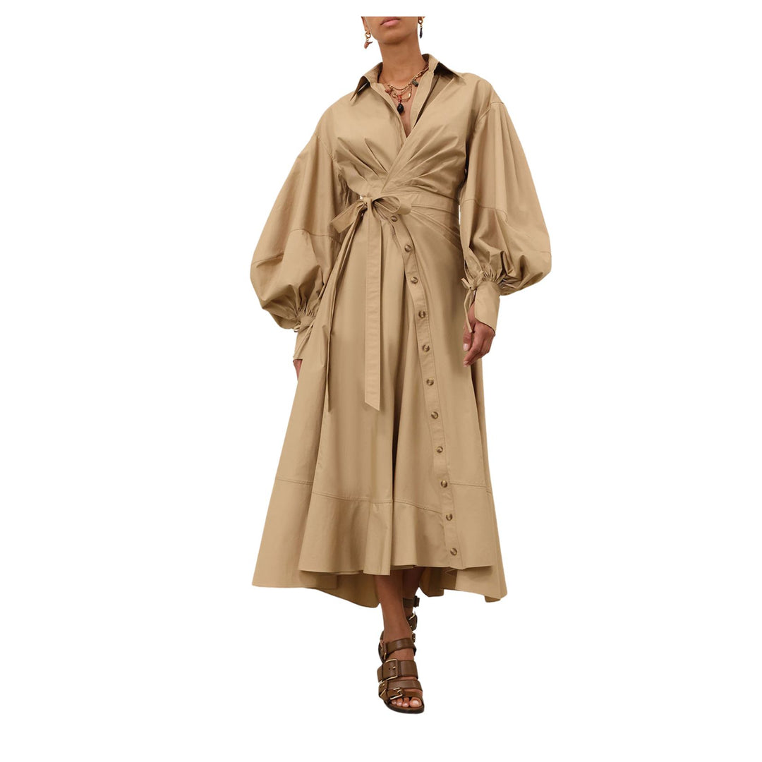 Rebellion Poplin Midi Dress