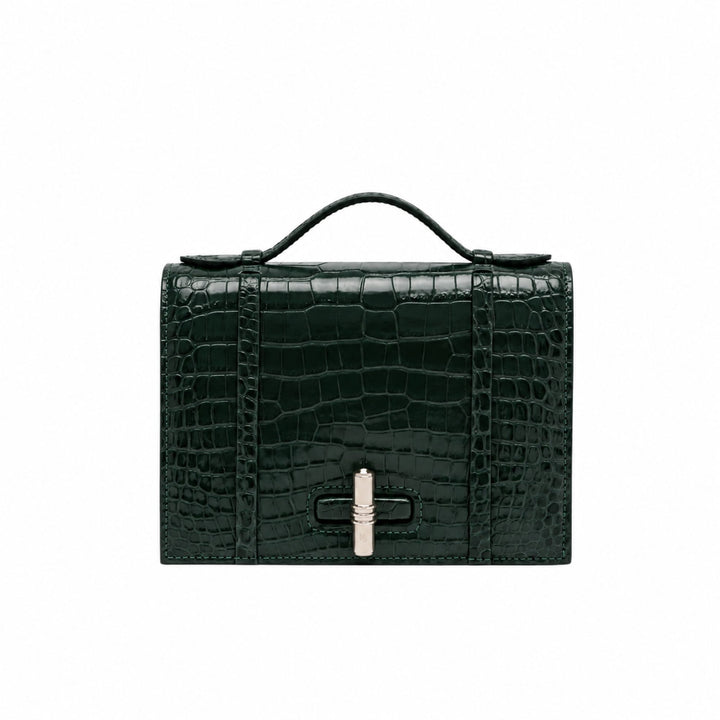 May Small Handbag in Evergreen