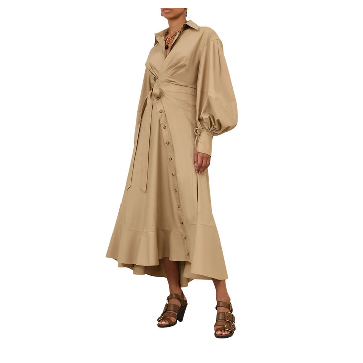 Rebellion Poplin Midi Dress