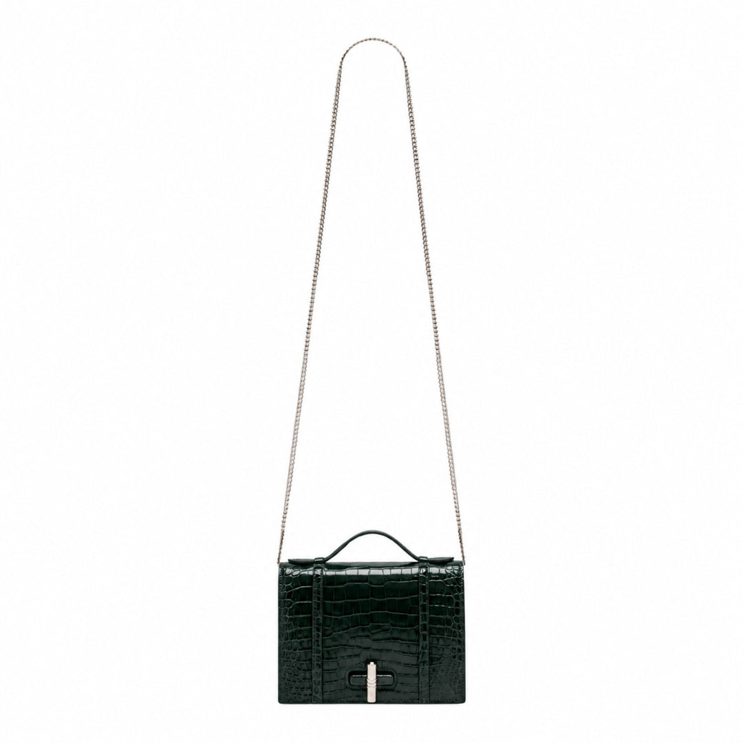May Small Handbag in Evergreen