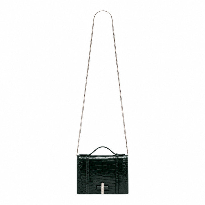 May Small Handbag in Evergreen