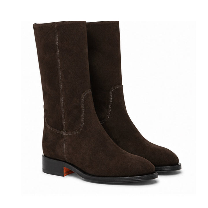Fleeces Boot in Dark Brown