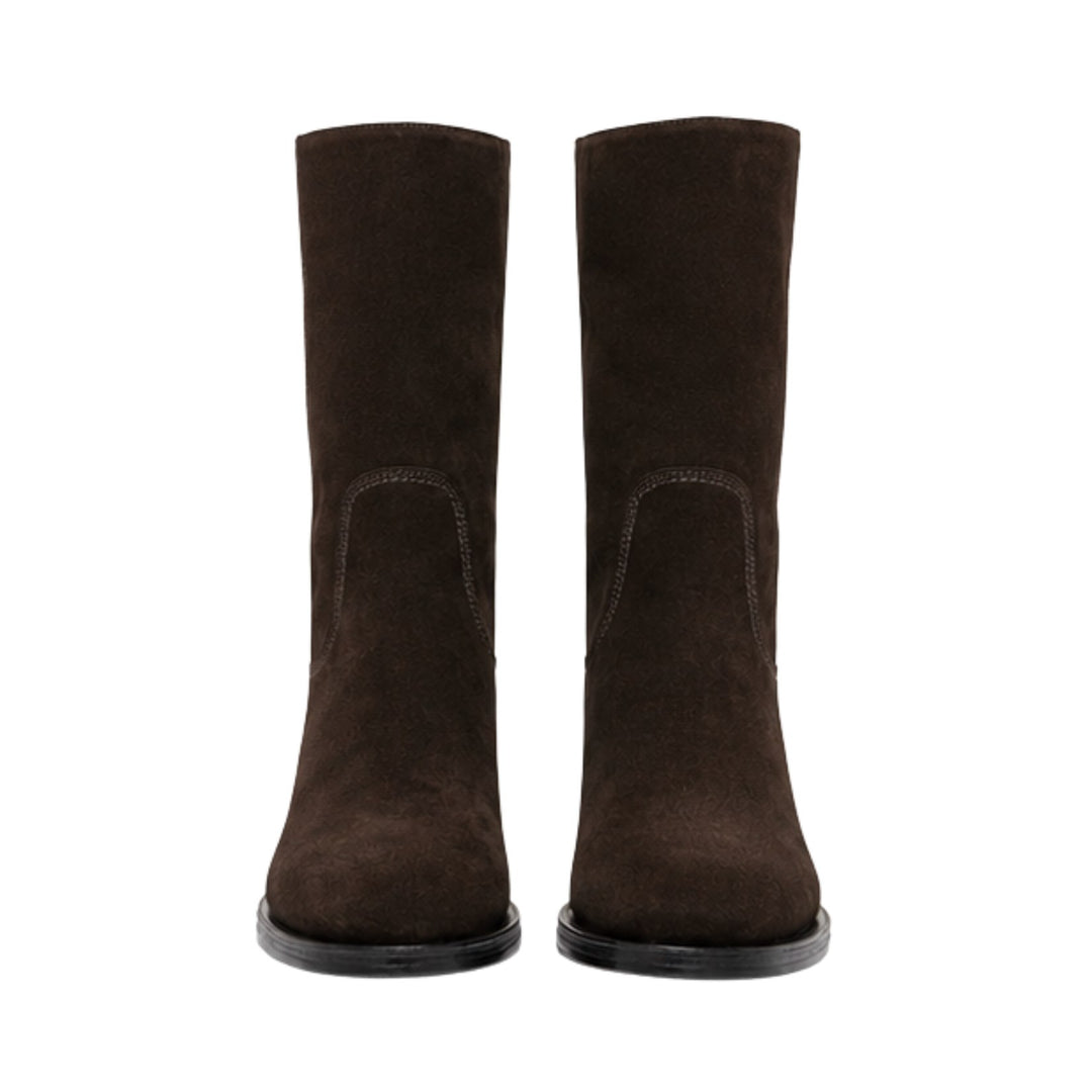 Fleeces Boot in Dark Brown
