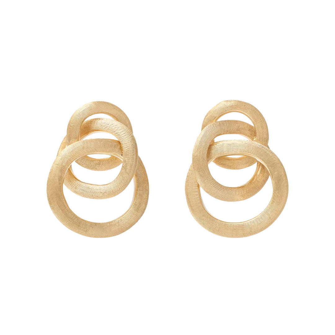 Jaipur Knot Link Earrings 18K YG