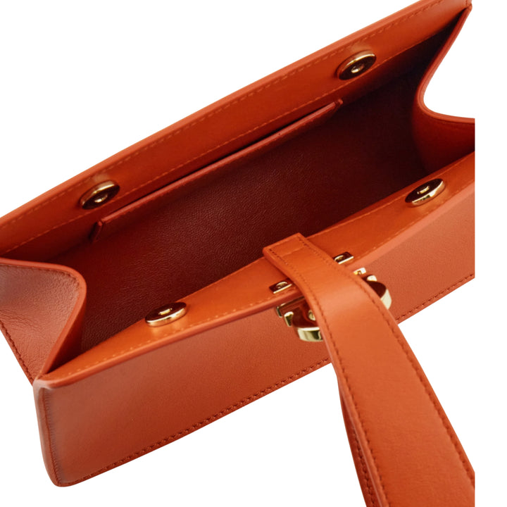 Light Sien Wristband Clutch