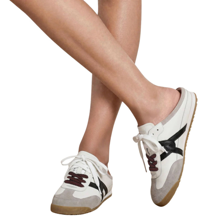 Nicoline Mule Sneaker in White Multi