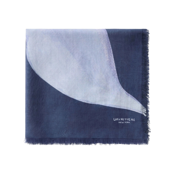 140x140 Iris Large Scale Printed Scarf - Ink Multi - O/S