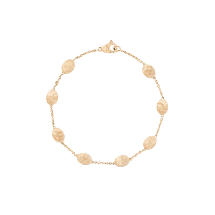 Siviglia Gold Medium Bean Bracelet 18K YG