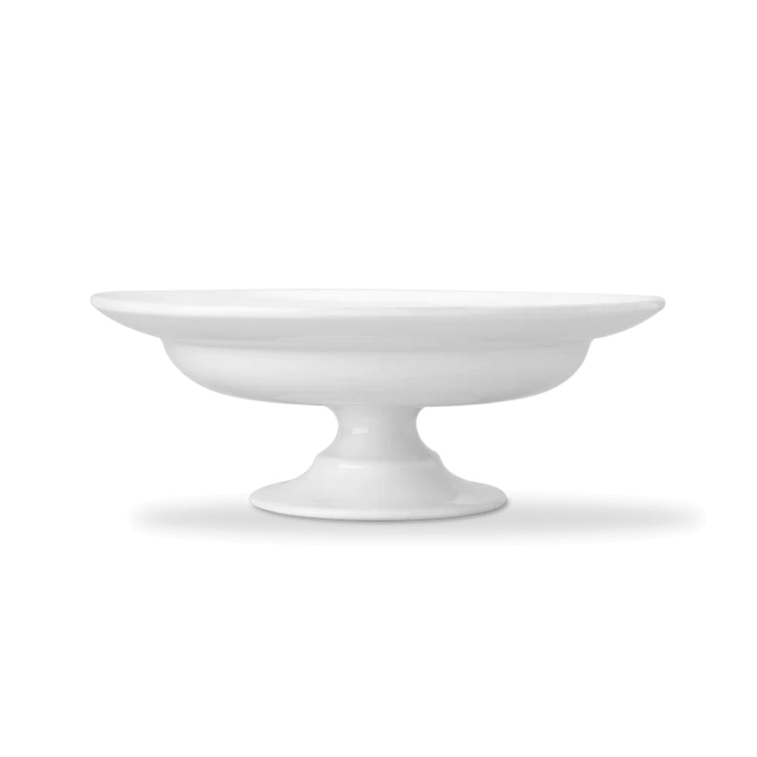 1508 Pedestal Serving Bowl in White