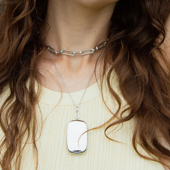 Finn Locket on 18" Audrey Chain
