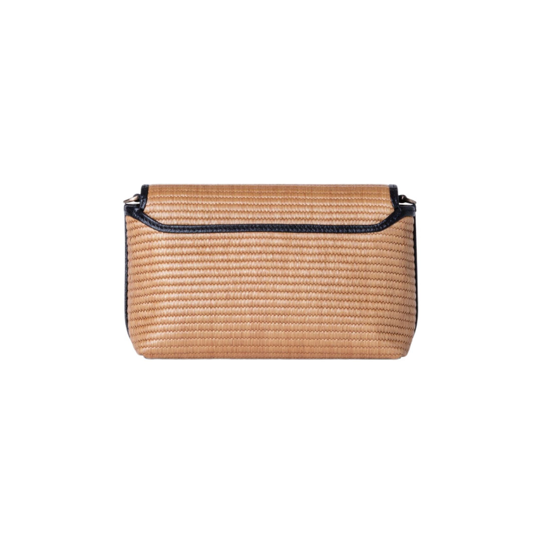 Akris Anouk Little Day Bag in Camel and Black